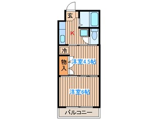 アーバンハイツ向山の物件間取画像